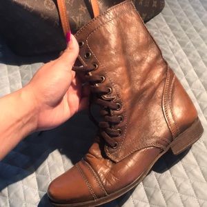 Steve Madden combat boots